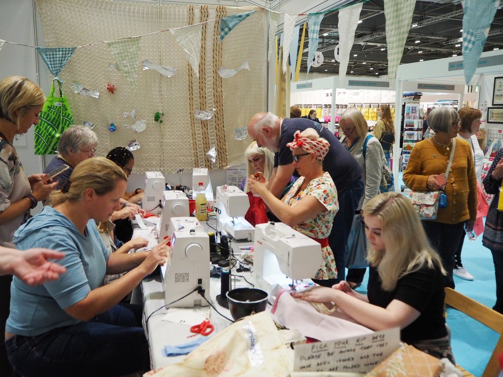 Brush up your sewing skills at the Sewing Bee Live workshops
