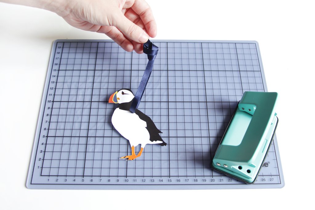 Puffin printable for London Craft Club by Utensils0