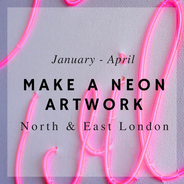 Neon Artwork workshops in London