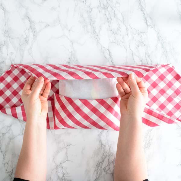 London Craft Club no-sew cushion DIY