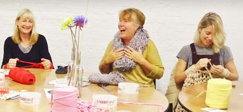 London Craft Club knitters